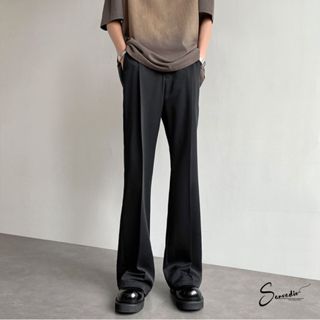  Quần vải ống loe SANVADIO quần tây nam ống loe tôn dáng che khuyết điển phong cách hàn quốc hottrend 2024 QD368 