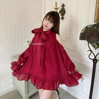 Đầm voan tơ xòe nhẹ nhàng, đầm kiểu thời trang theo xu hướng, đầm công chúa