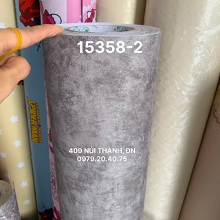 10M Giấy dán tường giả bê tông khổ rộng 1,2m