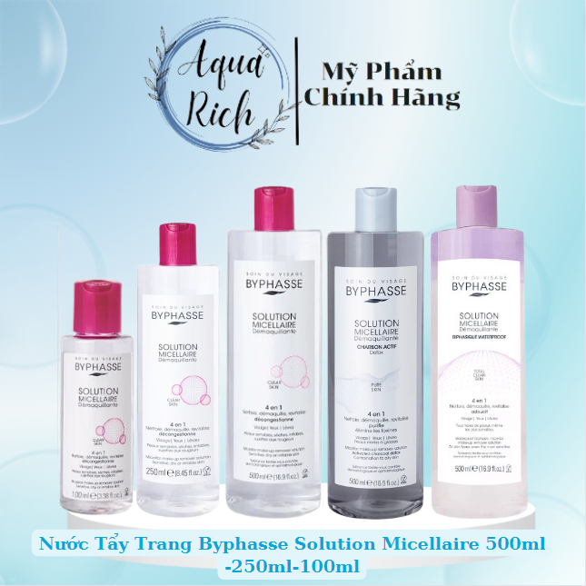 TẨY TRANG BYPHASSE SOLUTION MICELLAIRE 500ML