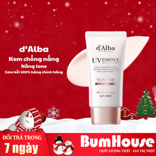 Kem chống nắng nâng tông da d'Alba UV ESSENCE Waterfull+ Tone-up Color Correcting SPF 50+ PA++ Sun Cream 50ml