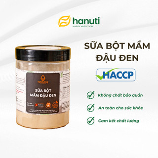 Sữa bột mầm đậu đen Hạt Dưỡng - 100% mầm đậu đen lòng xanh đạt chứng nhận hữu cơ quốc tế - Lọ PET 450g