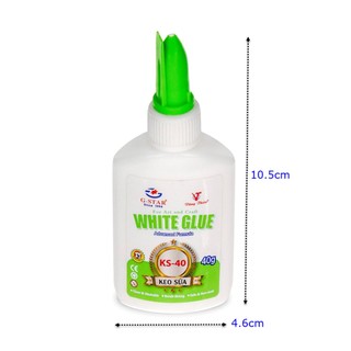 [MUA SỈ GIẢM 10%] Keo sữa hộp G-Star KS-40 (1 chai)