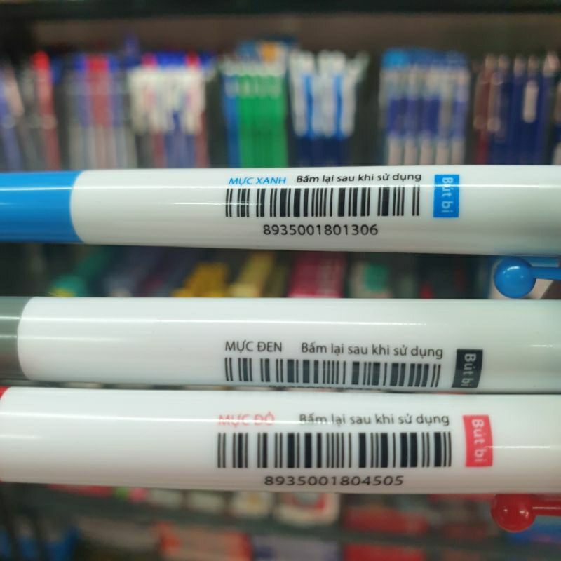 Bút bi bấm Thiên Long TL-08, nét bút 0.8mm