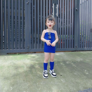 váy 2 dây cho bé body siêu xinh basic