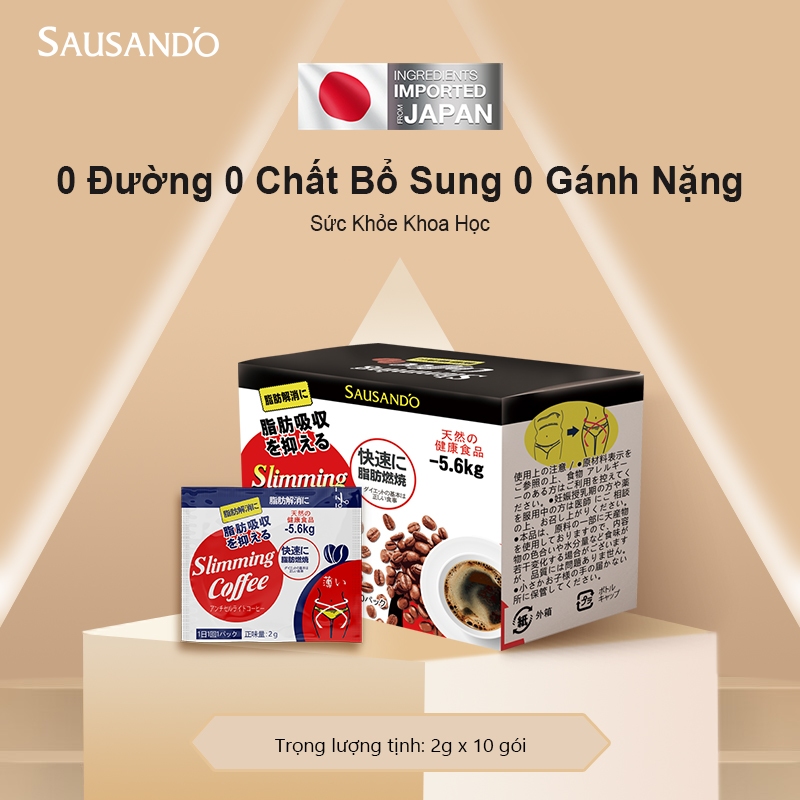 Sausando⭐ nhanh chóng giảm cân trong 7 ngày (3-12 kg)⭐ để giảm mỡ bụng/Thuốc giảm cân/giảm cân trà/cà phê giảm cân
