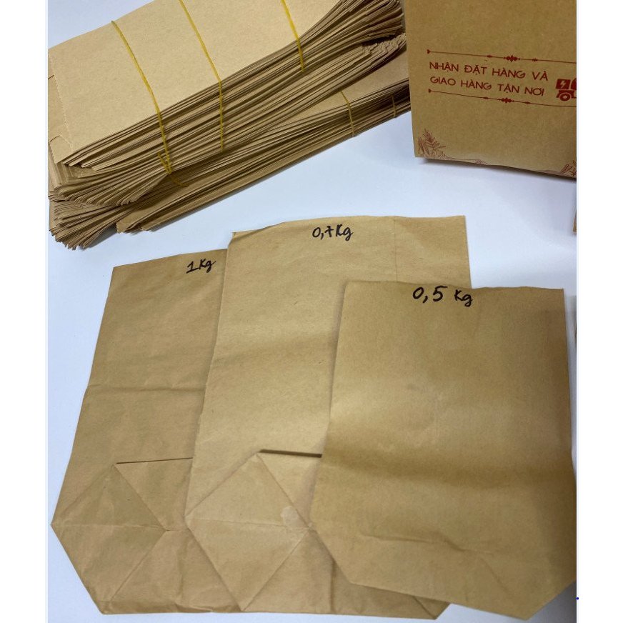 Túi đựng gà rán, bánh mì, xúc xích, khoai tây chiên, nem rán....