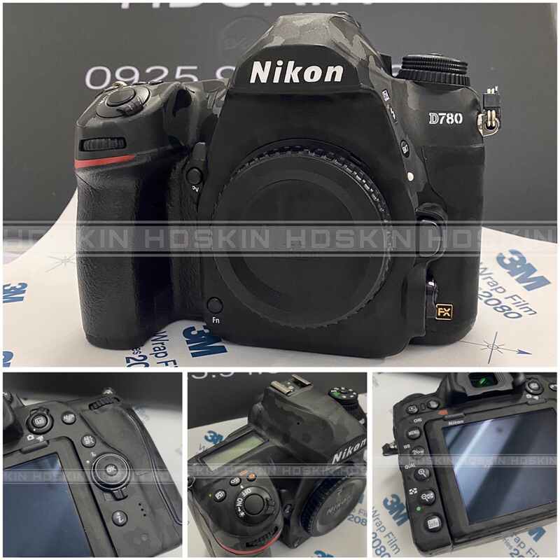 Miếng dán skin 3M 2080 cho body Nikon D780 -