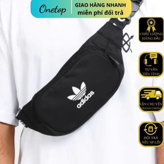 Túi bao tử nam adidas cao cấp chống nước mini , Túi đeo hông nam nữ chạy bộ onetop