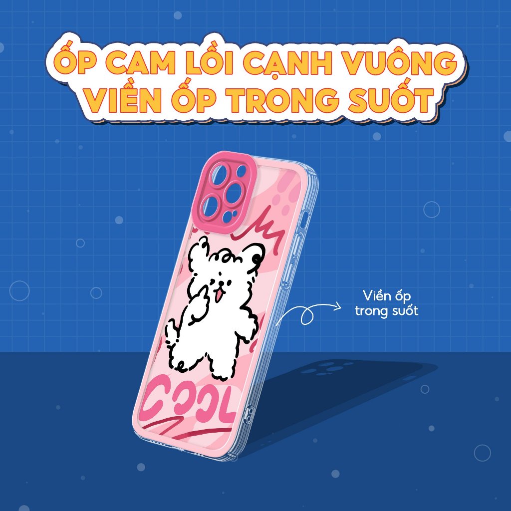 Ốp lưng điện thoại iphone hình học cạnh vuông 6/6plus/6s/6splus/7/7plus/8/8plus/x/xs/11/12/13/14/pro/max/promax/plus