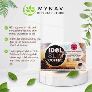 Cà Phê Giảm Cân Idol Slim x2 Coffee Thái Lan chính hãng (Hộp 10 Gói)