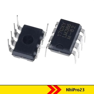Ic lm386 dip8 bộ khuếch đại công suất âm thanh