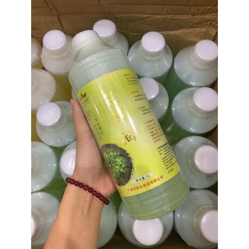 Tinh Dầu Massage, Tinh Dầu Ngải Cứu, Tinh Dầu Gừng Nóng Massage Body Chai 1000ml, Dùng Trong Massage Dưỡng Sinh