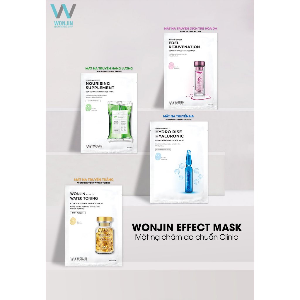 Mặt Nạ Dưỡng Ẩm, Trẻ Hóa Da Wonjin Effect Mask | BigBuy360 - bigbuy360.vn