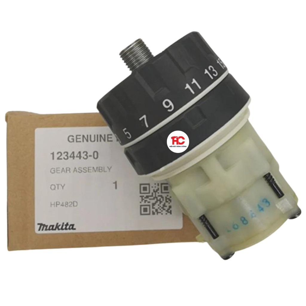 Hộp nhông máy khoan pin 18v Makita DHP482 XFD10 XPH10 123443-0 chính hãng | HÙNG CƯỜNG TOOLS