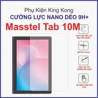 Dán cường lực Masstel tab 10M Dán cường lực dẻo 9H+