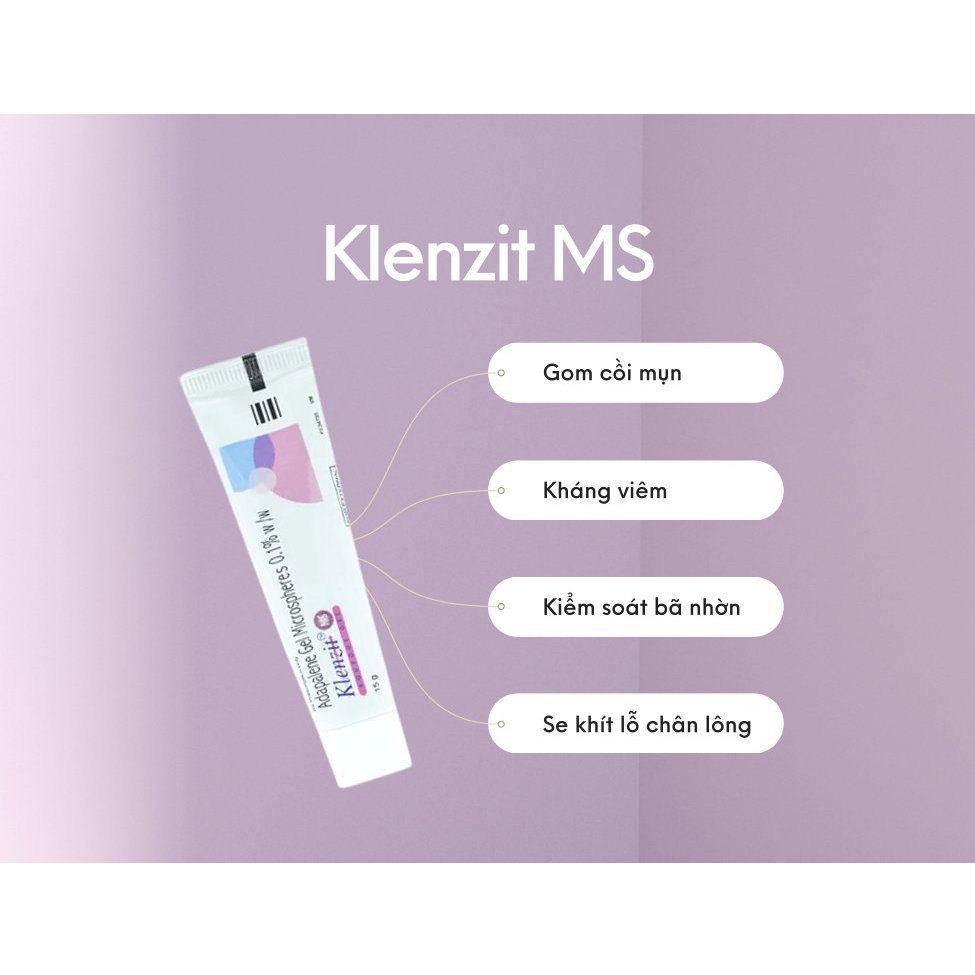 Klenzit_MS C giảm mụn ẩn mụn bọc