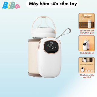 Máy hâm sữa sạc điện cầm tay tiện lợi cho mẹ và bé, máy hâm sữa thông minh cầm tay phù hợp mọi loại bình