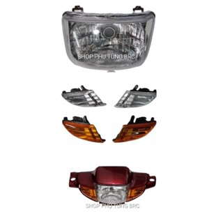 Pha đèn, xi nhan xe Wave Thái 110 ( Không kèm bóng đèn, AE chọn món cần mua trên đơn hàng)