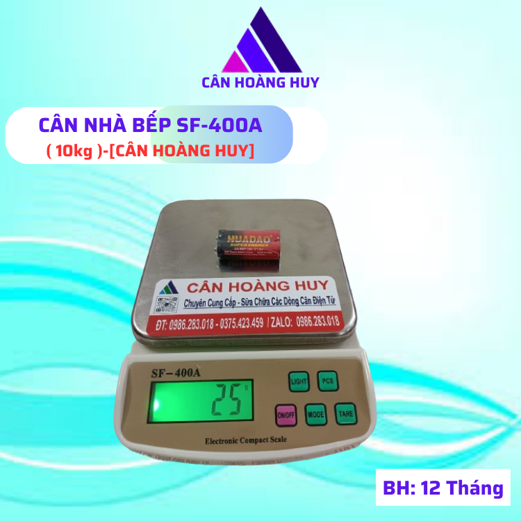 Cân tiểu ly nhà bếp SF-400A màn hình LED xanh