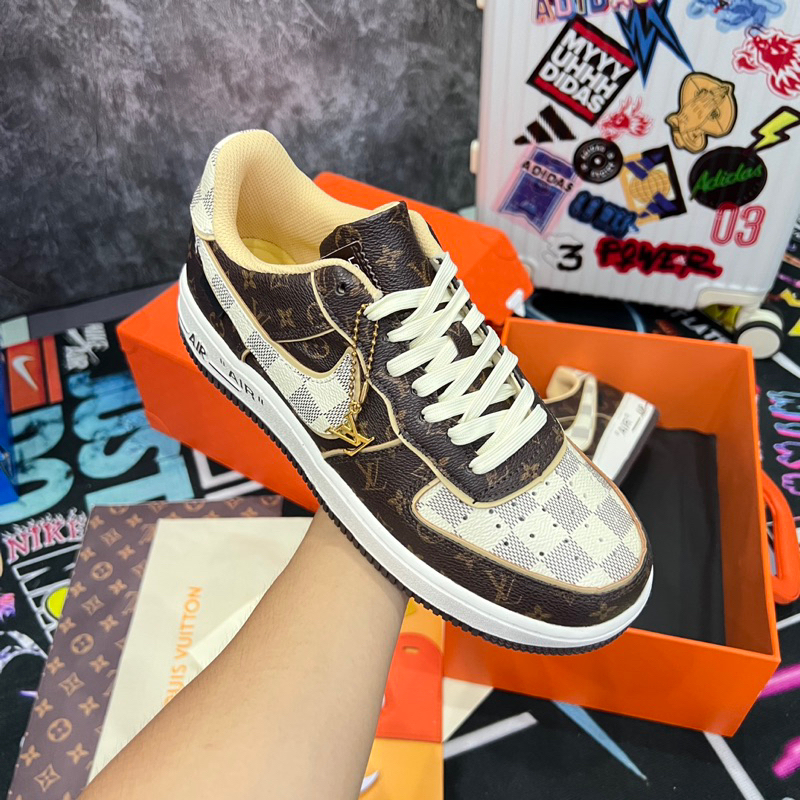 (Khanhbang) Giày vali da cao cấp AF1 x LV monogram (quaility)