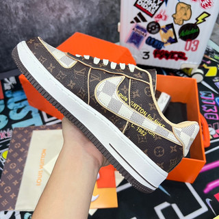 (Khanhbang) Giày vali da cao cấp AF1 x LV monogram (quaility)