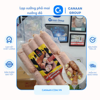 Lạp xưởng phô mai nướng đá 700g 10 cây