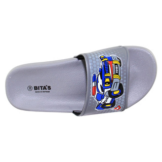 Dép quai ngang bé trai Bita's EBY.17 (Navy + Đen + Đỏ + Xám)
