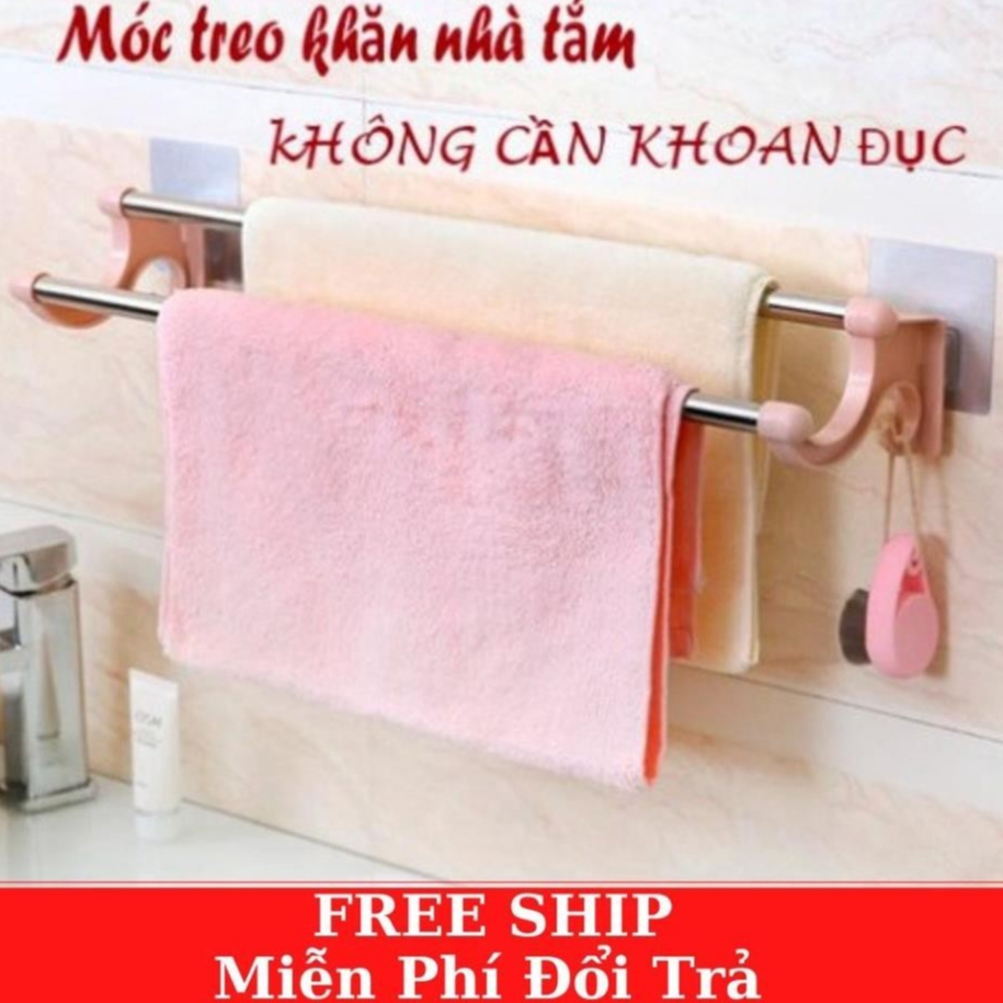 🔥GIÁ SỈ🔥 Giá Treo Khăn Tắm Khăn Mặt 2 Tầng Đa Năng