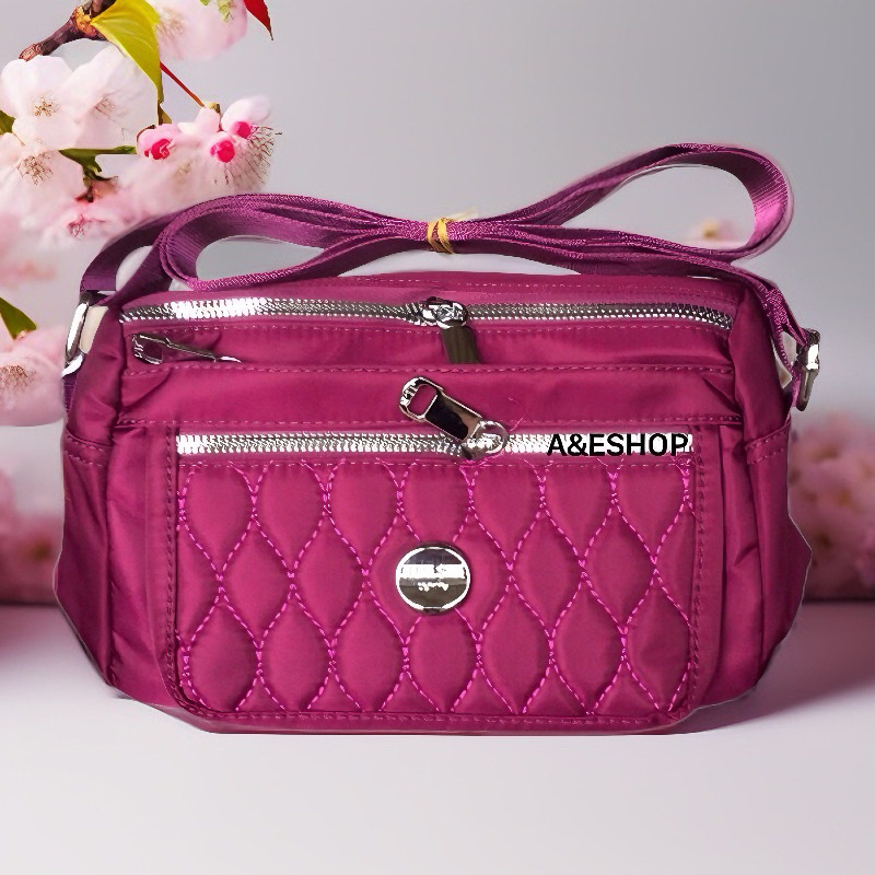 Túi Xách Nữ Đeo Chéo Vải Dù Cao Cấp Túi Vải Dù Đa Năng -A&ESHOP 7890