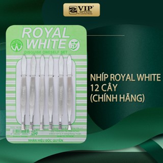 Nhíp Nhổ Lông Mày, Lông Nách, Lông Mũi Inox Royal White, VIP N-797, VIP N-798
