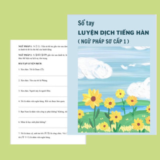 Combo tiếng Hàn cho ngưởi mới bắt đầu