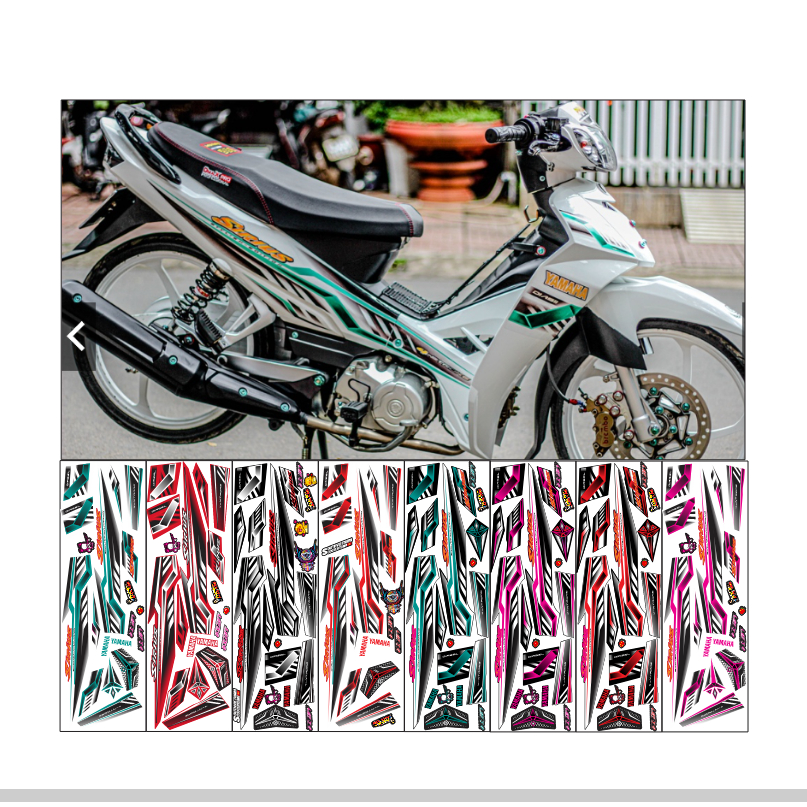 Tem rời zin 2014 v2 - chất liệu decal 3 lớp