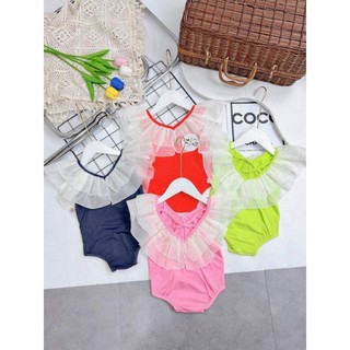 Bikini cánh tiên hottrend hè 2022 cho bé gái 10-32kg/ Đồ bơi/ đi biển cho bé
