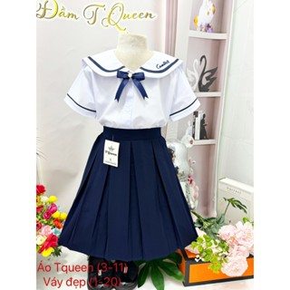 Đồng phục học sinh cấp 1 - Áo sơ mi nữ học sinh cao cấp  - Danangsale