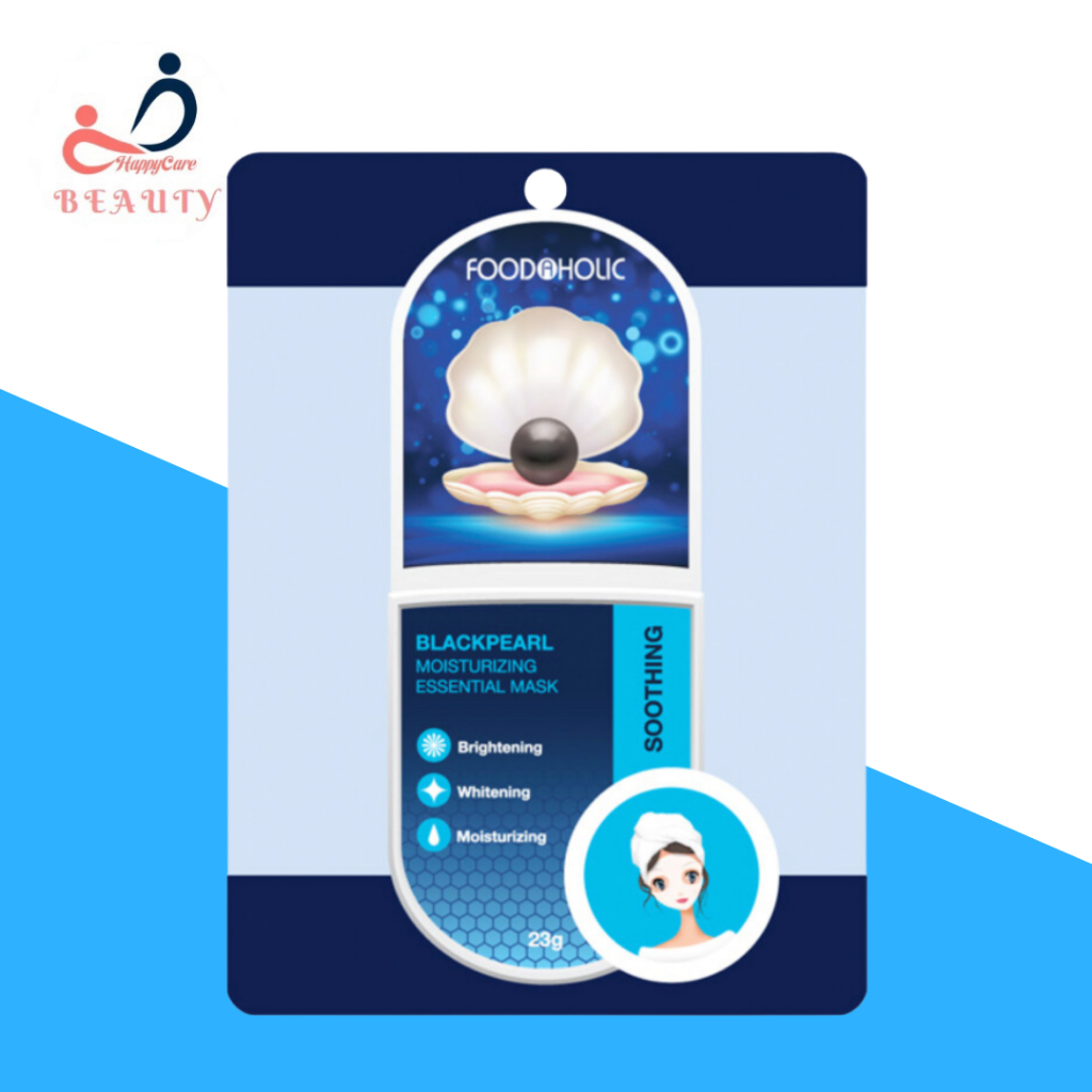 Mặt nạ dưỡng trắng sáng FOODAHOLIC Black Pearl (23g)