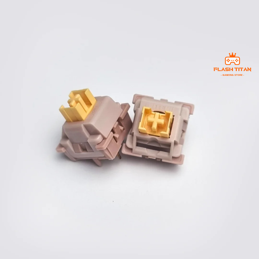 Switch Outemu Silent Peach V3 - Không gây tiếng ồn - lực nhấn 45g - 5pin | BigBuy360 - bigbuy360.vn
