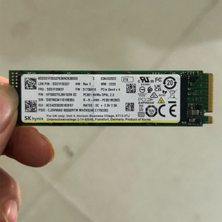 Ổ cứng ssd nvme 2t pc801 gen4x4 mã 2280 sức khoe 100%