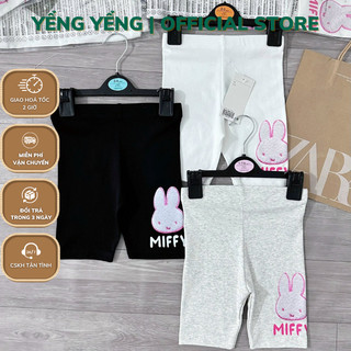 QB201 - SET 3 QUẦN LEGGING ĐÙI BÉ GÁI THỎ MIFFY