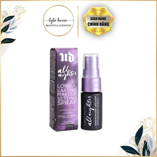 XỊT KHÓA MAKEUP URBAN DECAY ALLNIGHTER MAKEUP SETTING SPRAY UNBOX