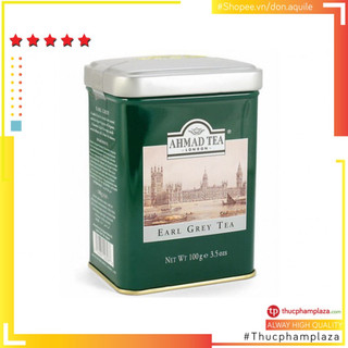 Trà Bá tước AHMAD Earl Grey pha ấm hộp thiếc 100g