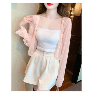 Áo Khoác Len Mỏng, Áo Cadigan Phong Cách Thời Trang Qccc Phối 2 Hàng Khuy Ngọc Tay Dài Dệt Kim Hợp Mọi Lứa Tuổi Shoquaca