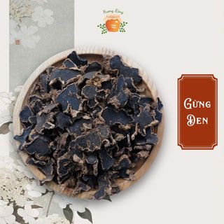Gừng đen, ngải tím sấy khô túi 1kg Hương Rừng