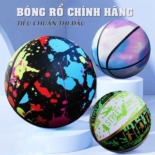 Bóng Rổ Size Số 7 Da PU Cao Cấp Tiêu Chuẩn Thi Đấu Phù Hợp Sân Chơi Outdoor & Indoor