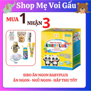 Siro ăn ngon BabyPlus có kèm quà tặng