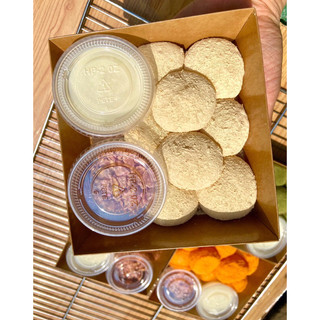 Mochi chấm kem sữa chua phô mai
