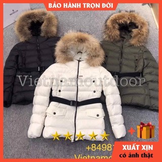 Áo Khoác Lông Vũ Nữ MCL Nón Lông Siêu Chất BẢO HÀNH TRỌN ĐỜI