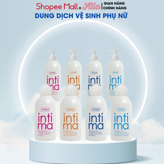 Dung Dịch Vệ Sinh Phụ Nữ Intima Ziaja Gel Phụ Khoa Giảm Khí Hư Huyết Trắng Full Màu 500ml | ALIA