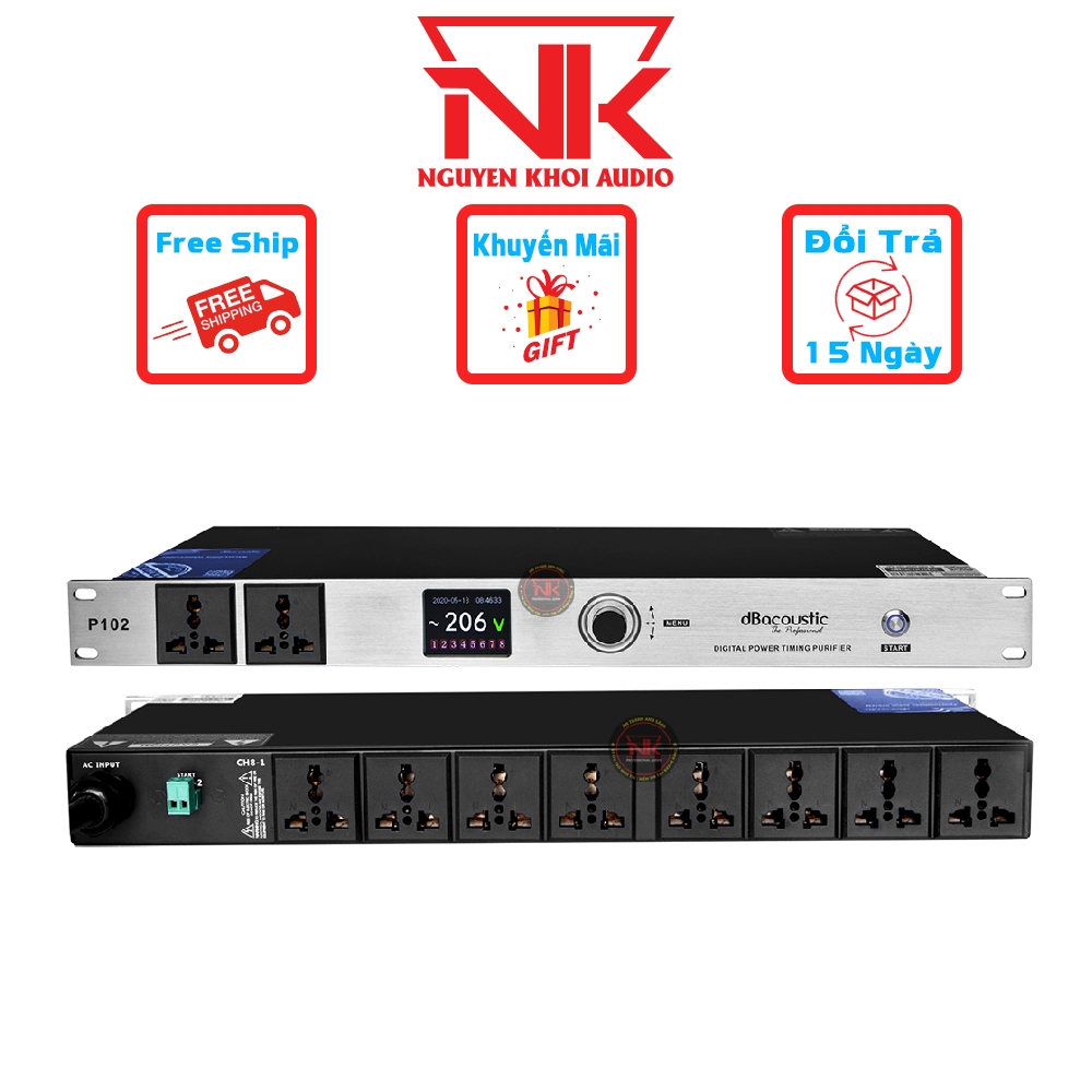 Quản lý nguồn dBacoustic P102