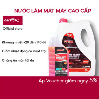 Nước làm mát động cơ ô tô FOCAR RED COOLANT giảm nhiệt nhanh chống đóng cặn thay thế tại nhà